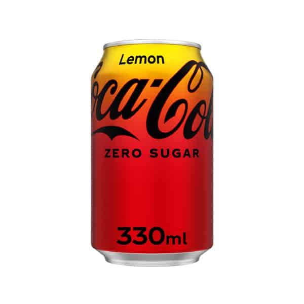 COCA COLA Lemon Zero Sugar- Coca Cola al gusto di limone 330ml