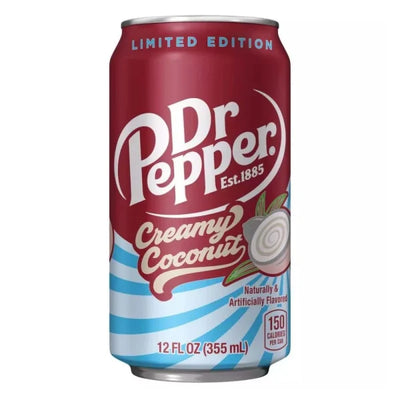 DR PEPPER Creamy Coconut - bevanda gusto cocco 355ml