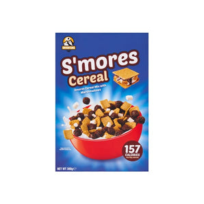 INVENTURE S' Mores Cereal 300gr - Cereali al gusto di S'mores graham cracker, marshmallow e cioccolato