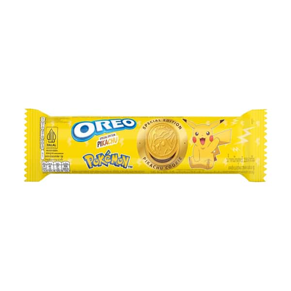 Oreo Pokemon Pikachu Banana Cream Special Edition