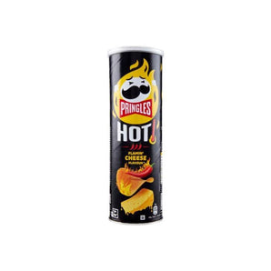 PRINGLES Hot Flamin' Cheese Flavour - Patatine piccanti al gusto di formaggio 160g