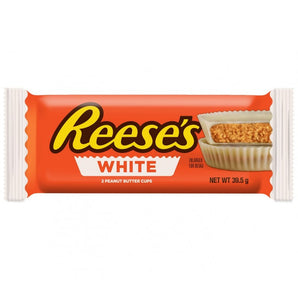 REESE'S 2 White Peanut Butter Cups 39.5gr - 2 coppette al cioccolato bianco ripiene al burro di arachidi