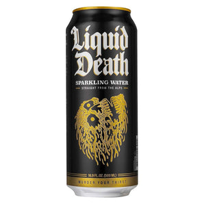 Liquid Death Sparkling Water - acqua frizzante da 500ml