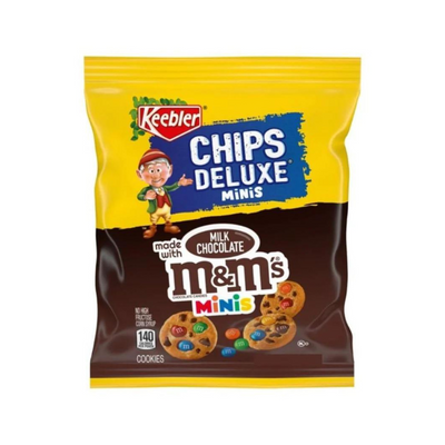 KEEBLER CHIPS DELUXE MINIS COOKIE WITH M&M'S 45gr