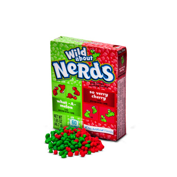 WONKA NERDS CARAMELLINE ANGURIA E CILIEGIA - Jerry America